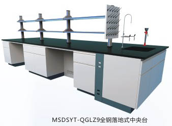全鋼落地式中央實驗臺MSDSYT-QGLZ9