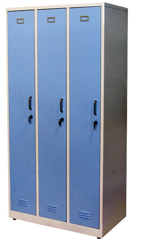 鋁木三門更衣柜MSDGYG-LM3