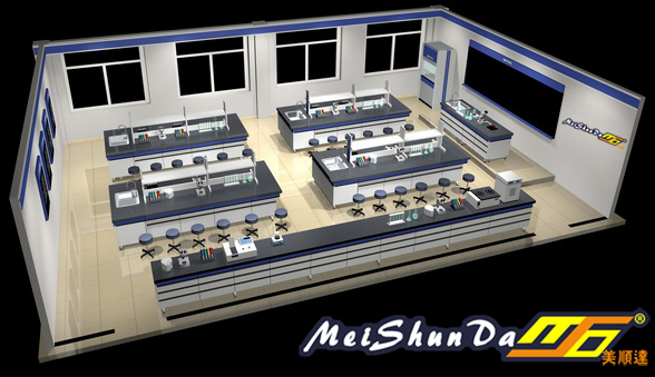 美順達代工實驗室三維效果圖5
